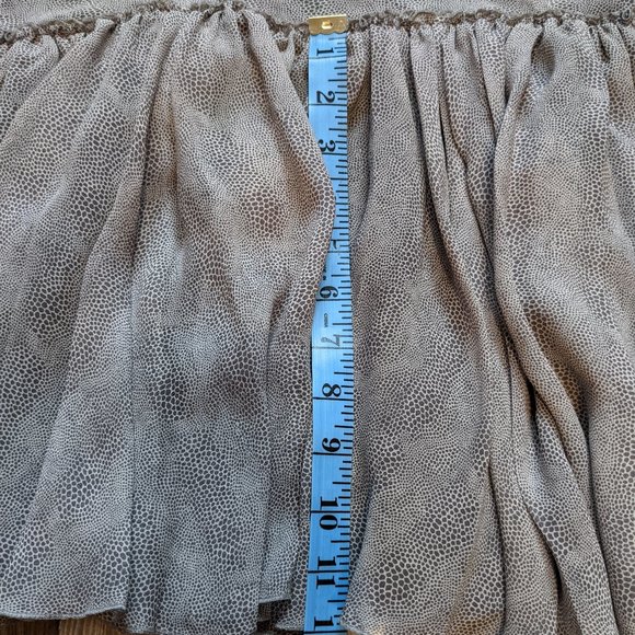 NWT Petite (0P) - A/X Silk Snakeskin-print Drop Waist Dress - Picture 7 of 9